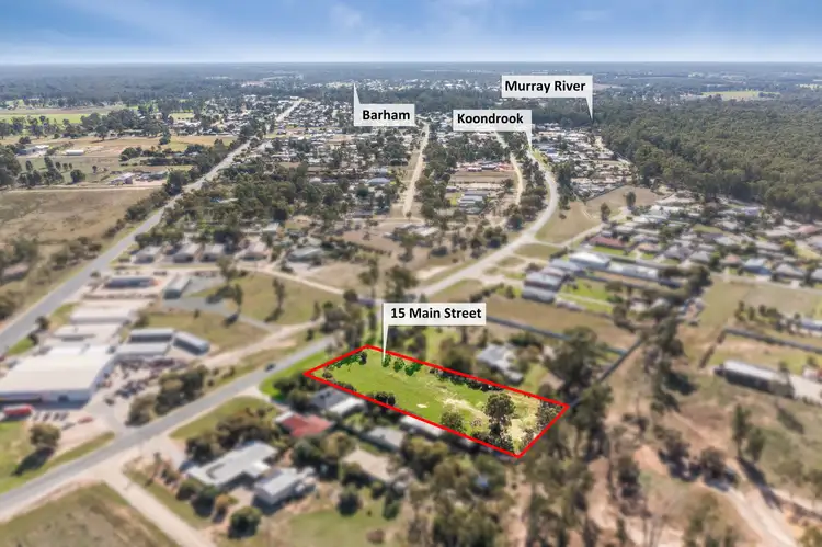 Main view of Homely land listing, 15 Main Street, Koondrook VIC 3580