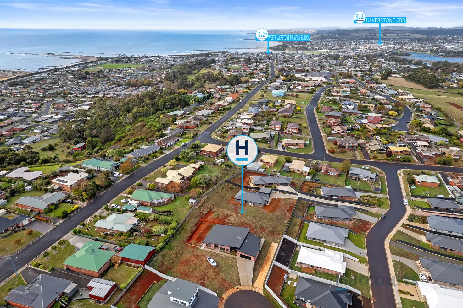 Main view of Homely land listing, 16 Tower Place, West Ulverstone TAS 7315
