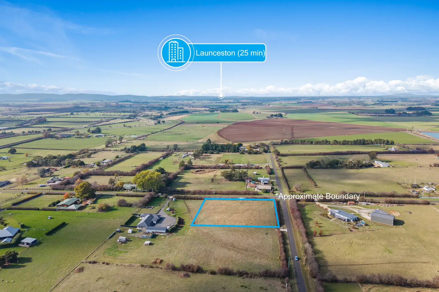 Main view of Homely land listing, 44 Five Acre Row, Westbury TAS 7303