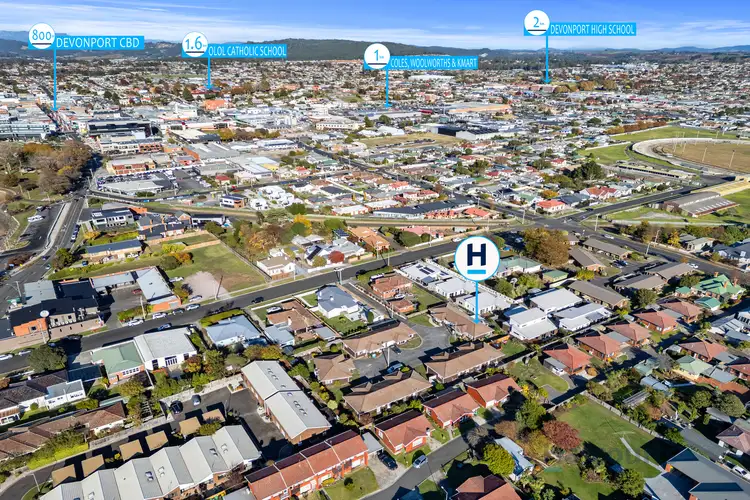 Main view of Homely unit listing, 2/8A Lower Madden Street, Devonport TAS 7310