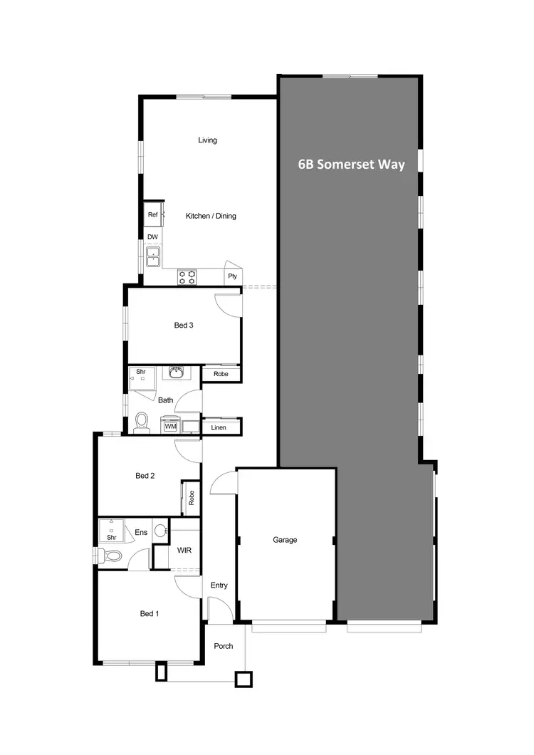 Second view of Homely house listing, 6A Somerset Way, Lakelands WA 6180