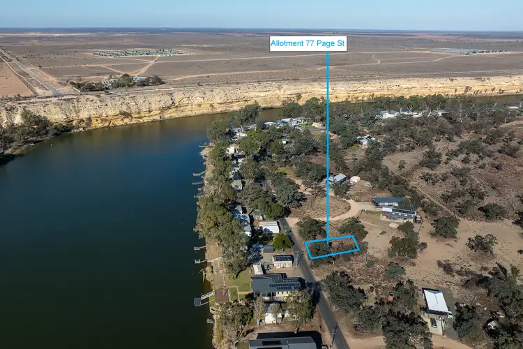 Second view of Homely land listing, LOT 77 Page Drive, Blanchetown SA 5357