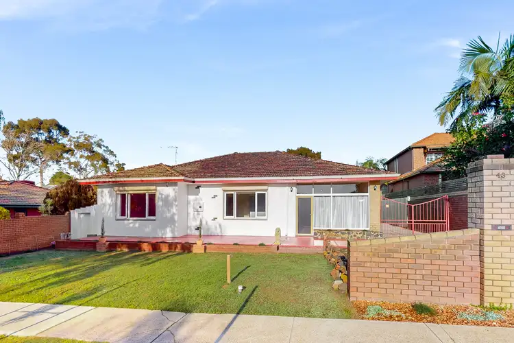 Main view of Homely house listing, 43 Third Avenue, Mount Lawley WA 6050
