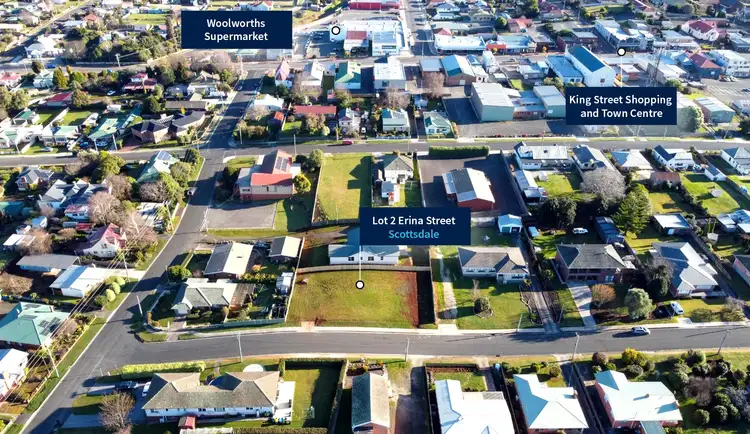Second view of Homely land listing, LOT 1 Erina Street, Scottsdale TAS 7260
