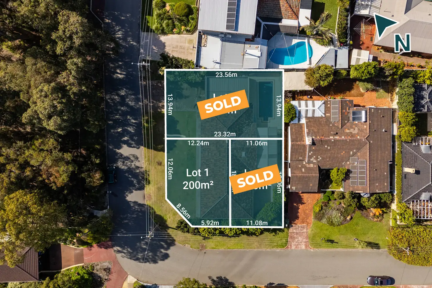 Main view of Homely land listing, LOT 1, 17 Colleran Way, Booragoon WA 6154