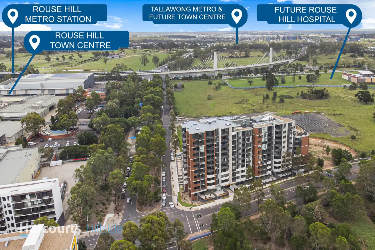 Main view of Homely apartment listing, 304/114 Caddies Boulevard, Rouse Hill NSW 2155