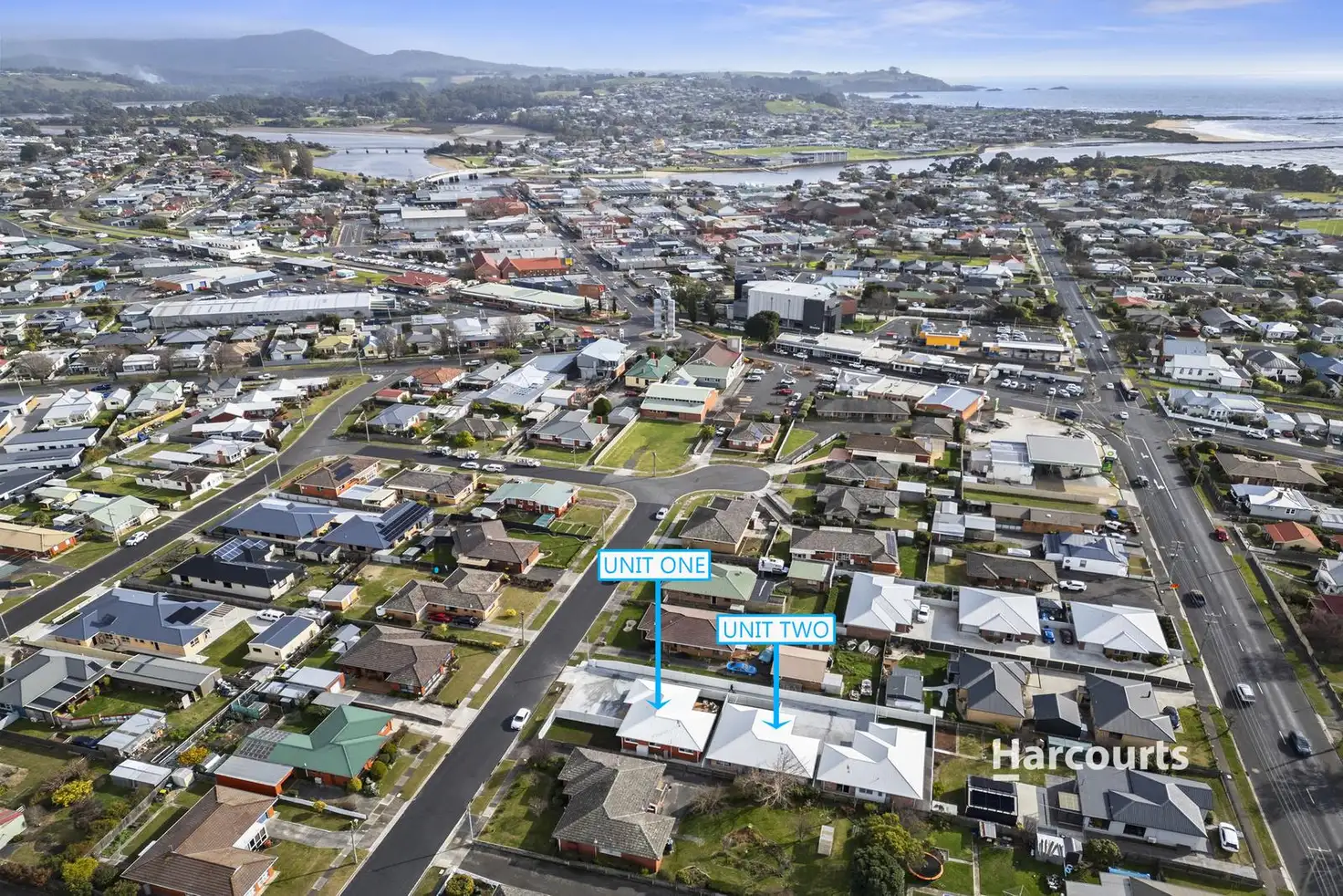 Main view of Homely block of units listing, 1 & 2/26 Wilson Place, Ulverstone TAS 7315