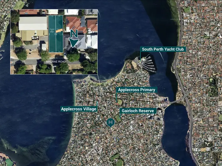 Second view of Homely land listing, 25 Macrae Road, Applecross WA 6153