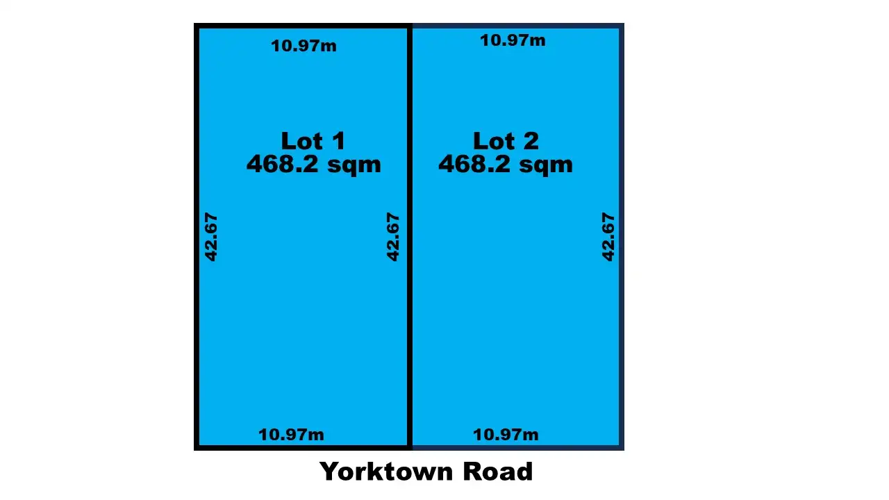 Main view of Homely land listing, LOT 1 & 2, 91 Yorktown Road, Elizabeth Park SA 5113
