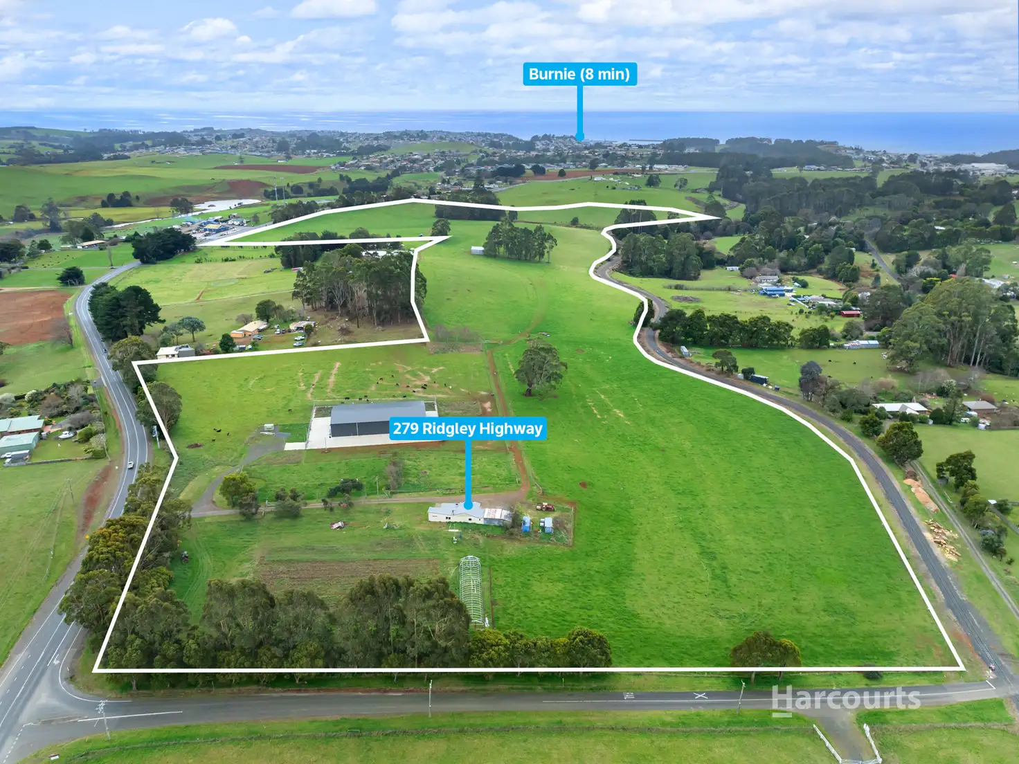 Main view of Homely rural property listing, 279 Ridgley Highway, Romaine TAS 7320