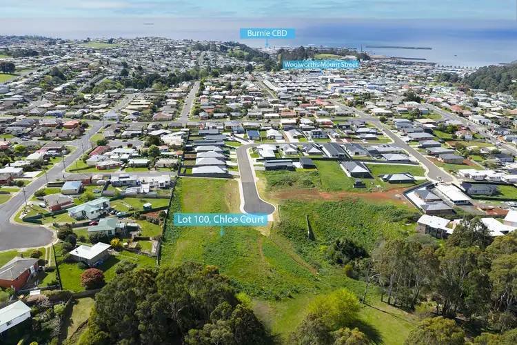 Sixth view of Homely land listing, Lot 100 Chloe Court, Upper Burnie TAS 7320