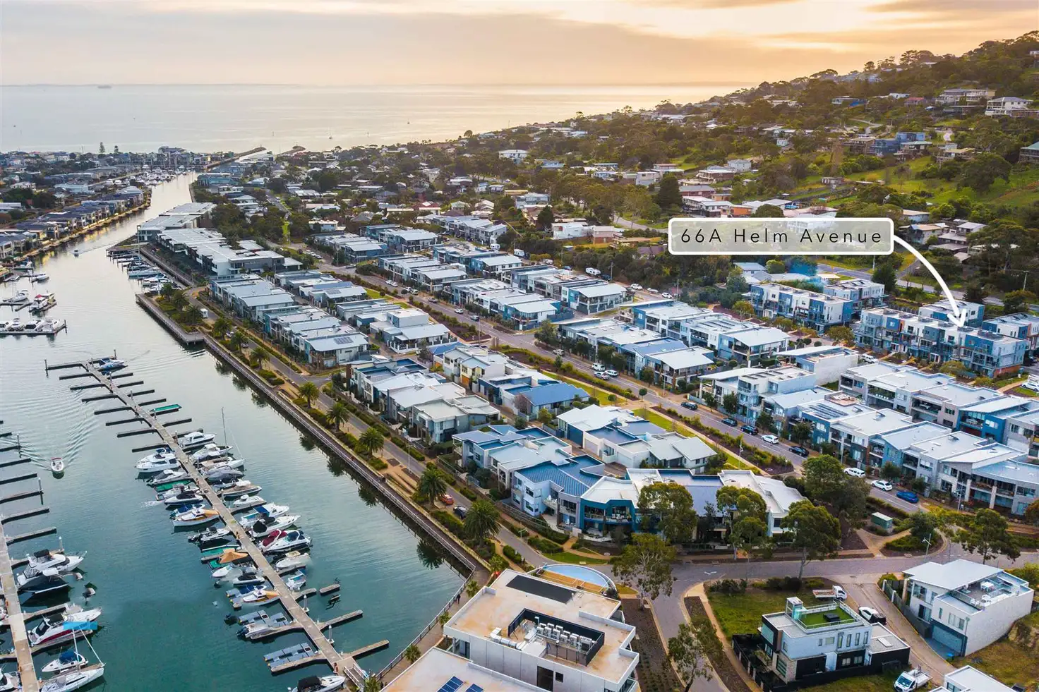 Main view of Homely townhouse listing, 66A Helm Avenue, Safety Beach VIC 3936