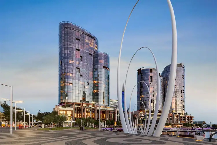 Second view of Homely apartment listing, 2605/1 Geoffrey Bolton Avenue, Perth WA 6000