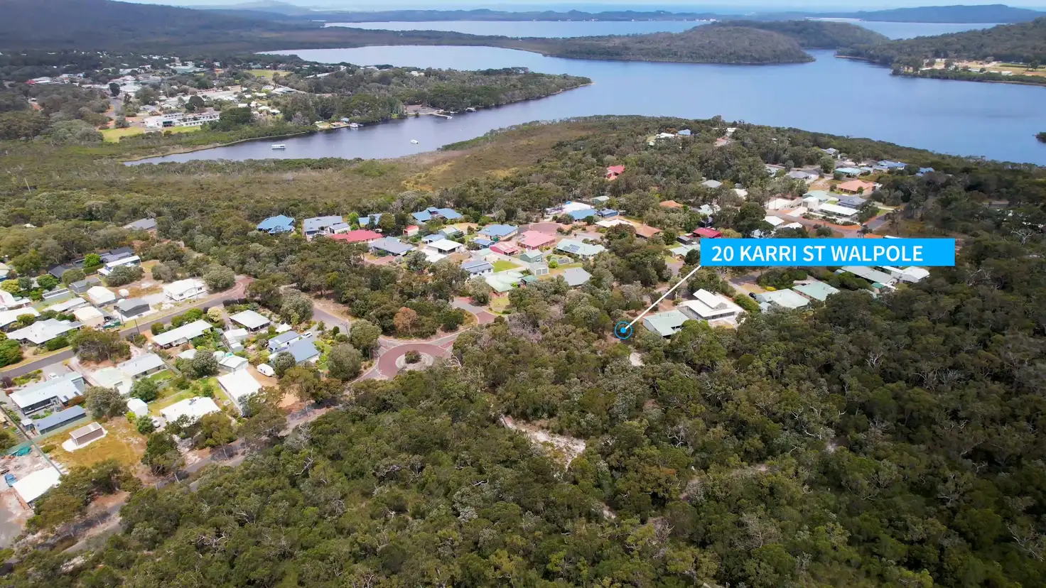 Main view of Homely land listing, 20 Karri Street, Walpole WA 6398