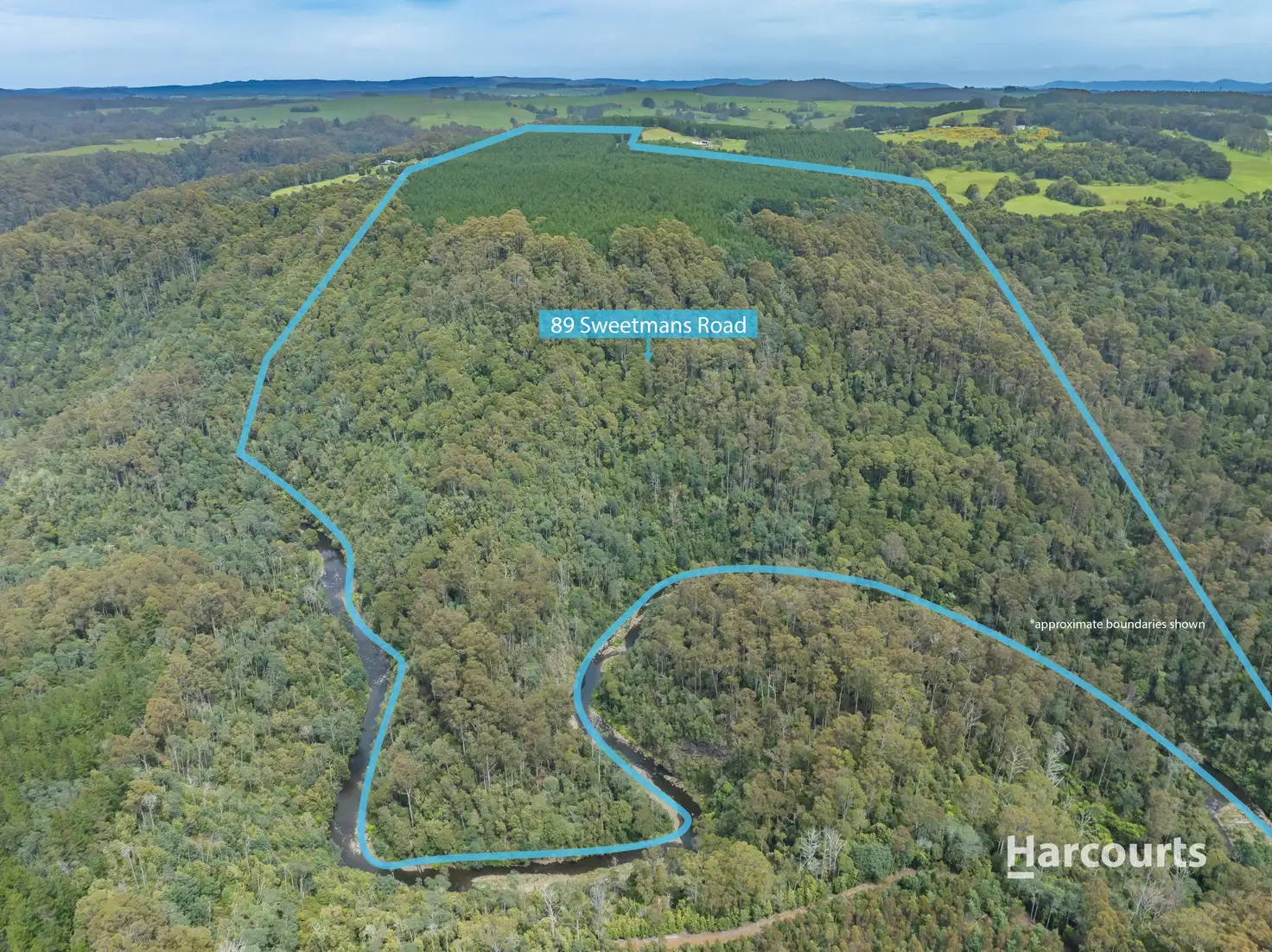 Main view of Homely land listing, 89 Sweetmans Road, Yolla TAS 7325