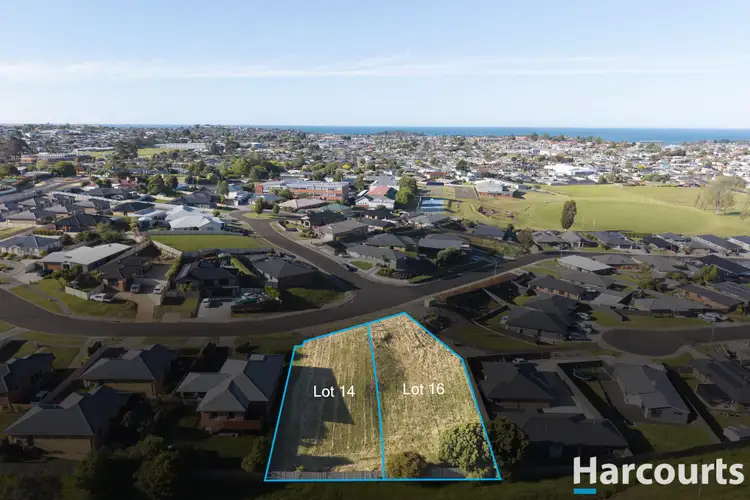 Third view of Homely land listing, 14 & 16 Dana Drive, Devonport TAS 7310