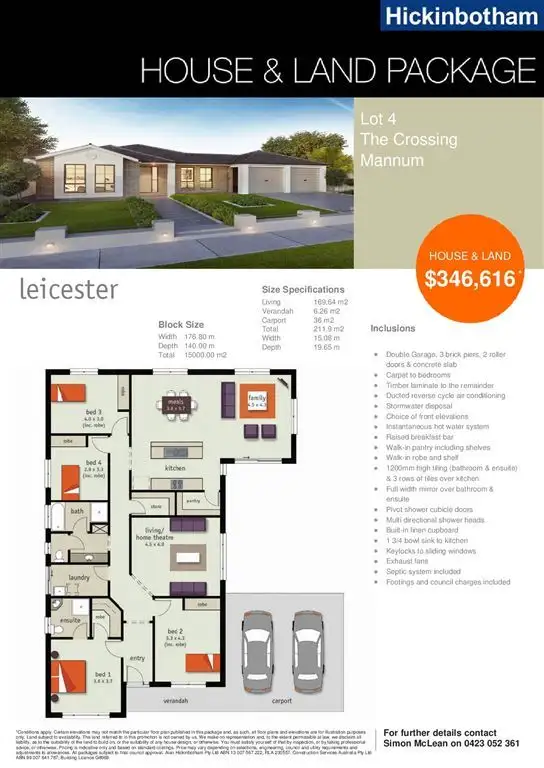 Third view of Homely land listing, Lot 4 The Crossing, Mannum SA 5238