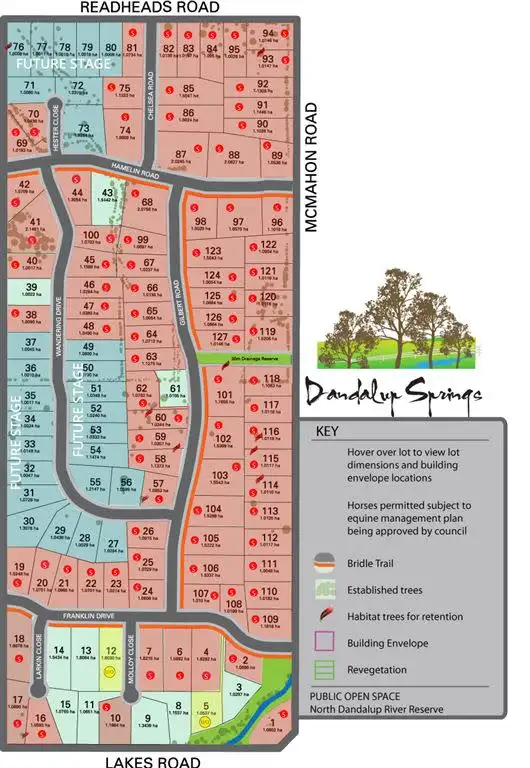 Second view of Homely land listing, Lot 46 Wandering Drive, North Dandalup WA 6207