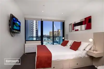 Third view of Homely studio listing, 1010/181 A'Beckett Street, Melbourne (CBD) VIC
