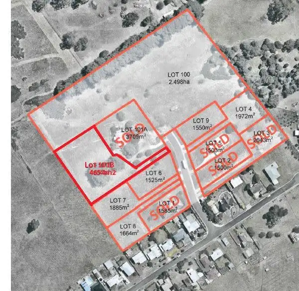 Second view of Homely land listing, Lot 101B Audrey Avenue, St Leonards TAS 7250