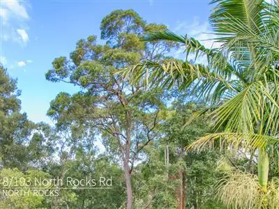 Main view of Homely townhouse listing, 8/193-195 North Rocks Road, North Rocks NSW 2151