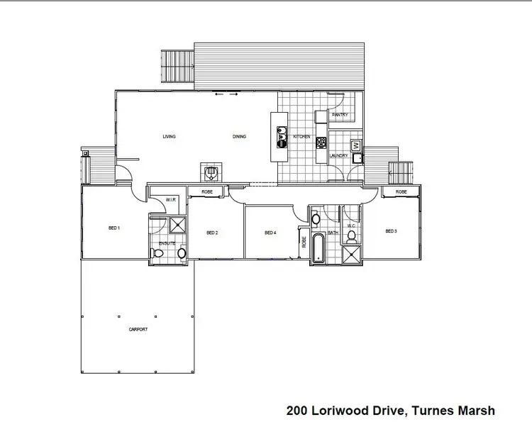 Fifth view of Homely land listing, 200 Loriwood Drive, Turners Marsh TAS 7267