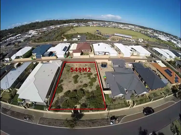 Main view of Homely land listing, 8 Starlite Bend, Dalyellup WA 6230