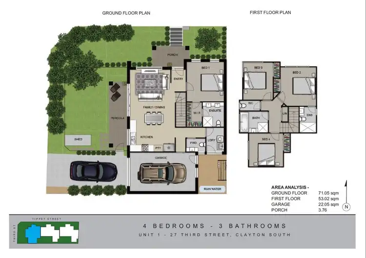 Fifth view of Homely townhouse listing, 2/27 Third Street, Clayton South VIC 3169