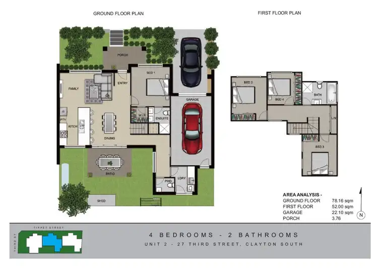 Sixth view of Homely townhouse listing, 2/27 Third Street, Clayton South VIC 3169
