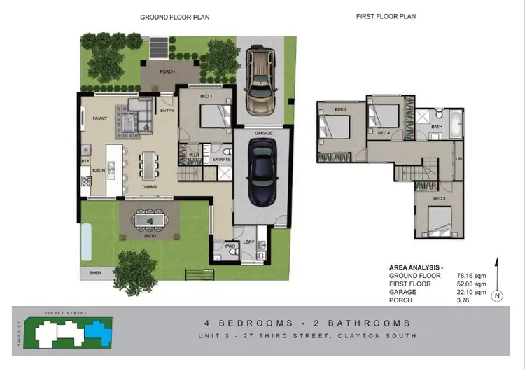 Seventh view of Homely townhouse listing, 2/27 Third Street, Clayton South VIC 3169