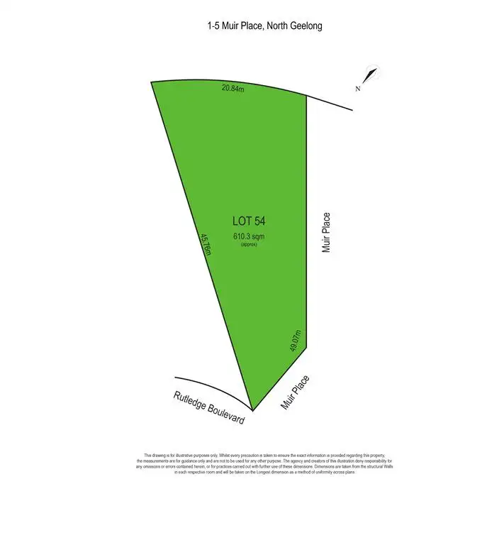 Main view of Homely land listing, 1-5 (Lot 54) Muir Place, North Geelong VIC 3215