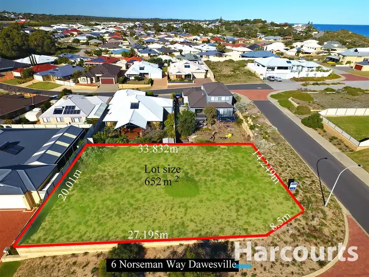 Fifth view of Homely land listing, 6 Norseman Way, Dawesville WA 6211