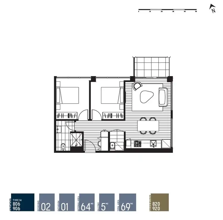 Sixth view of Homely apartment listing, 906/719 High Street, Epping VIC 3076