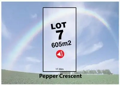 Main view of Homely land listing, Lot 7 Pepper Crescent, Drouin VIC 3818