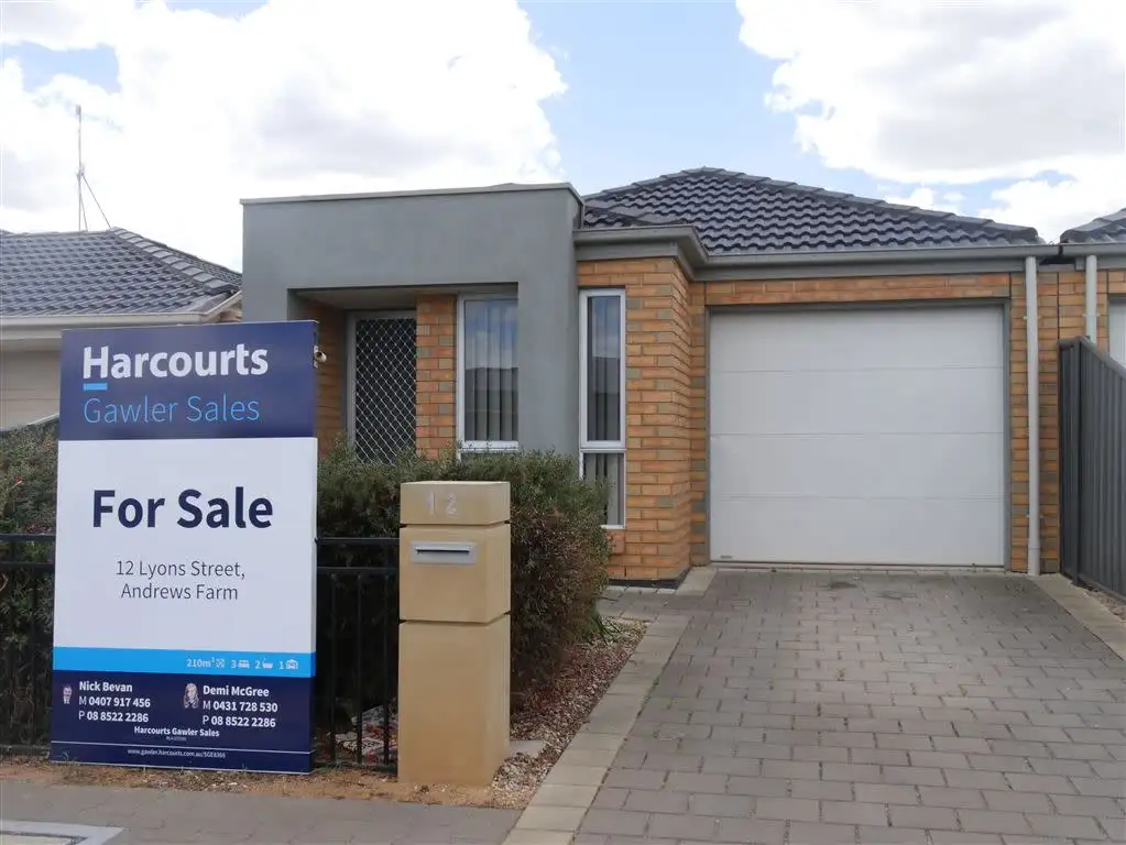 Main view of Homely house listing, 12 Lyons Street, Andrews Farm SA 5114