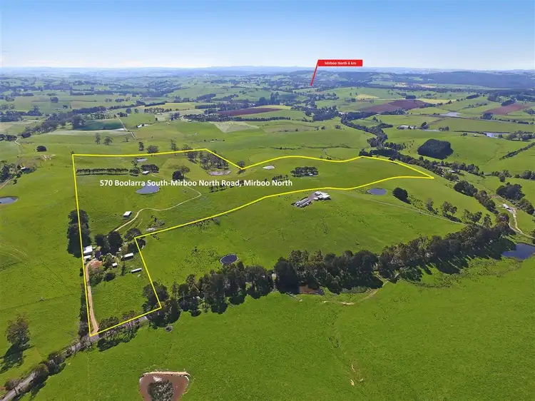 Main view of Homely rural property listing, 570 Boolarra South Mirboo North Road, Mirboo North VIC 3871