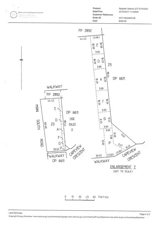 Third view of Homely land listing, 15 Capeview Crescent, Hackham SA 5163
