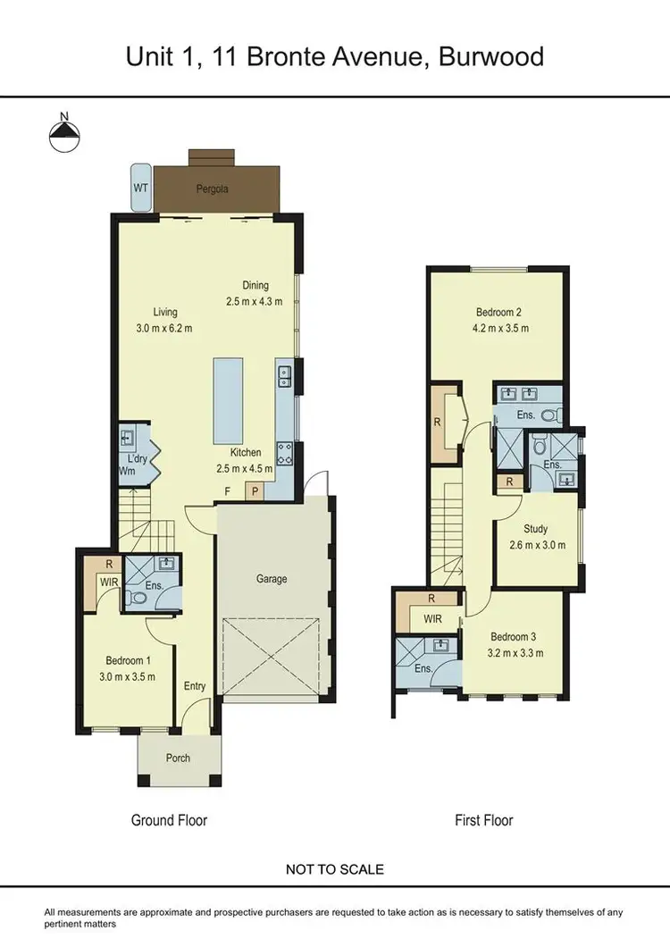 Seventh view of Homely townhouse listing, 1-2/11 Bronte Avenue, Burwood VIC 3125