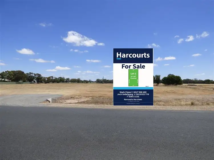 Main view of Homely land listing, Lot 1/284 Old Hamilton Road Haven, Horsham VIC 3400