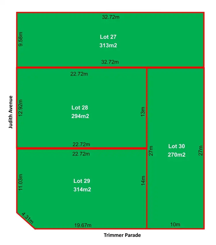 Main view of Homely land listing, Lots 27-29 Judith Avenue, Findon SA 5023