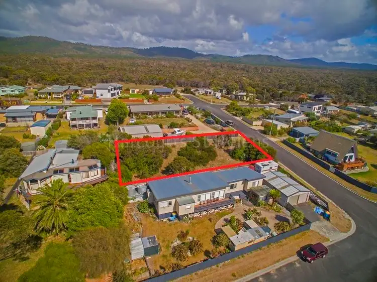 Second view of Homely land listing, 3 Ocean Drive, Beaumaris TAS 7215