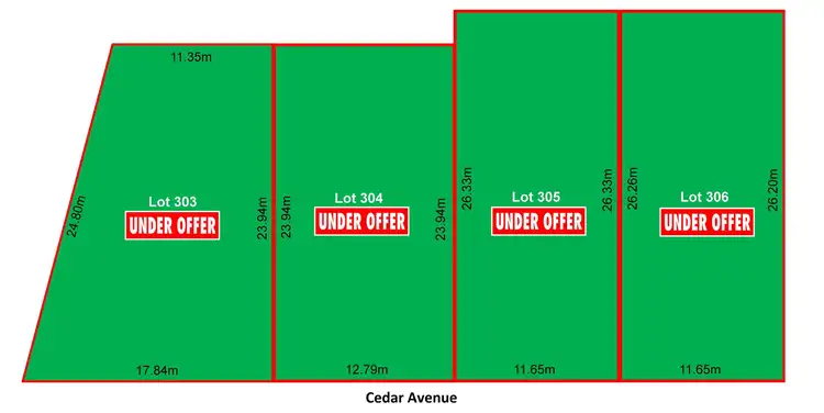 Main view of Homely land listing, Lt 303-306 Cedar Avenue, Campbelltown SA 5074