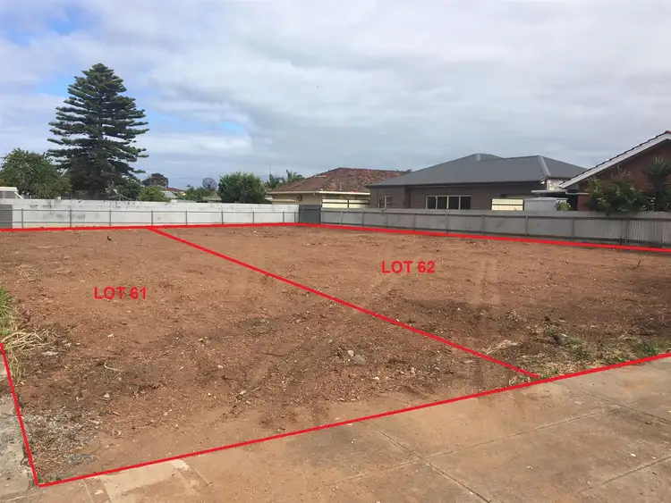 Lot/61 & 62 Byrnes Street, Brooklyn Park SA 5032