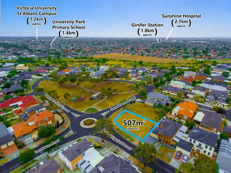 Main view of Homely land listing, 24 Lansdowne Road, Cairnlea VIC 3023