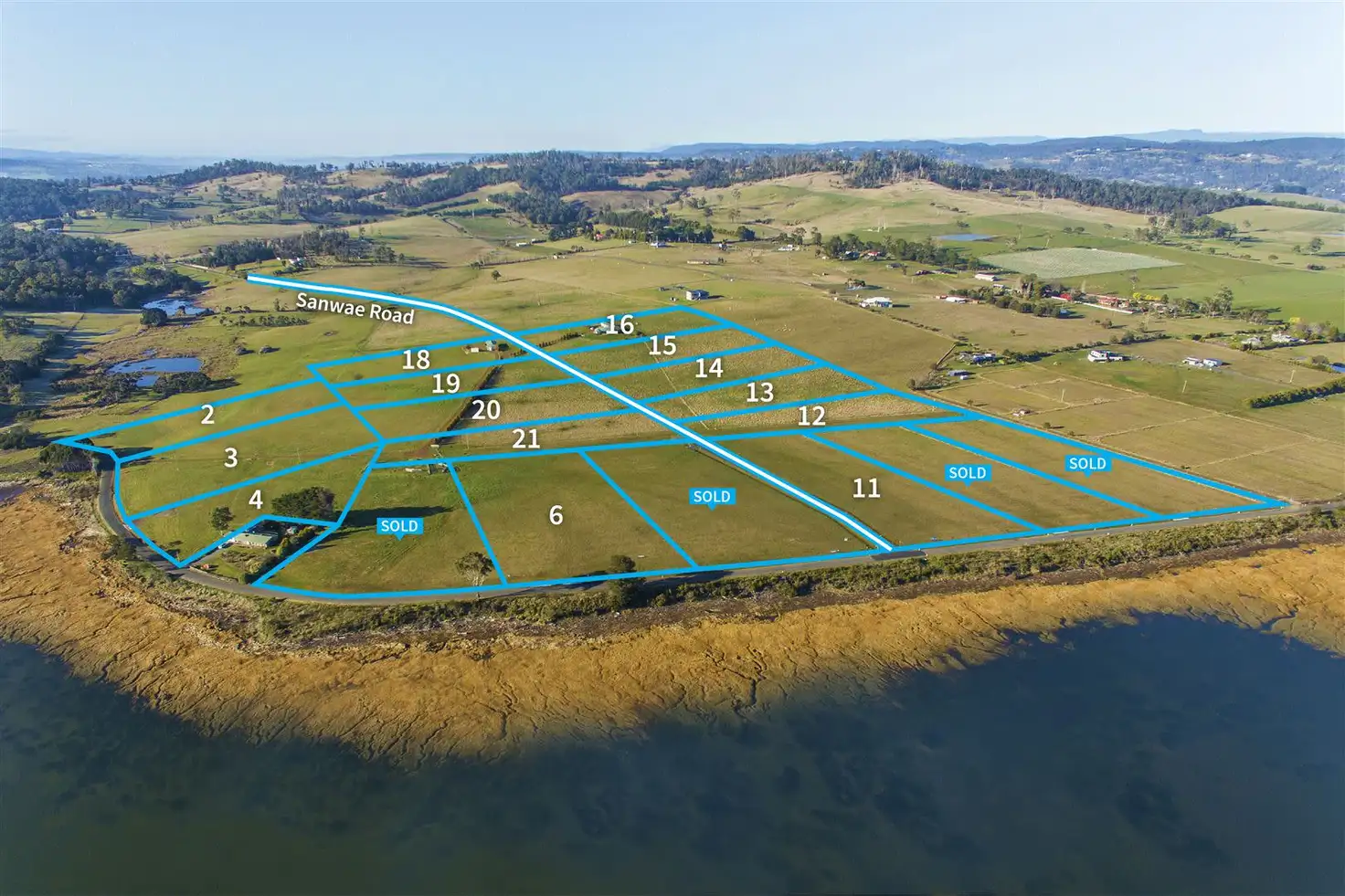 Main view of Homely land listing, Lot 11/1024 windermere road, Swan Bay TAS 7252