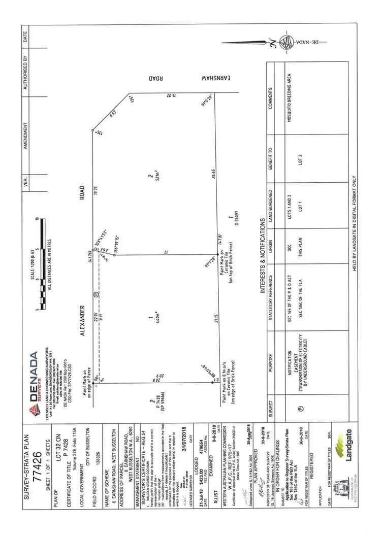 Fourth view of Homely land listing, Prop Lot 1/8 Alexander Road, West Busselton WA 6280