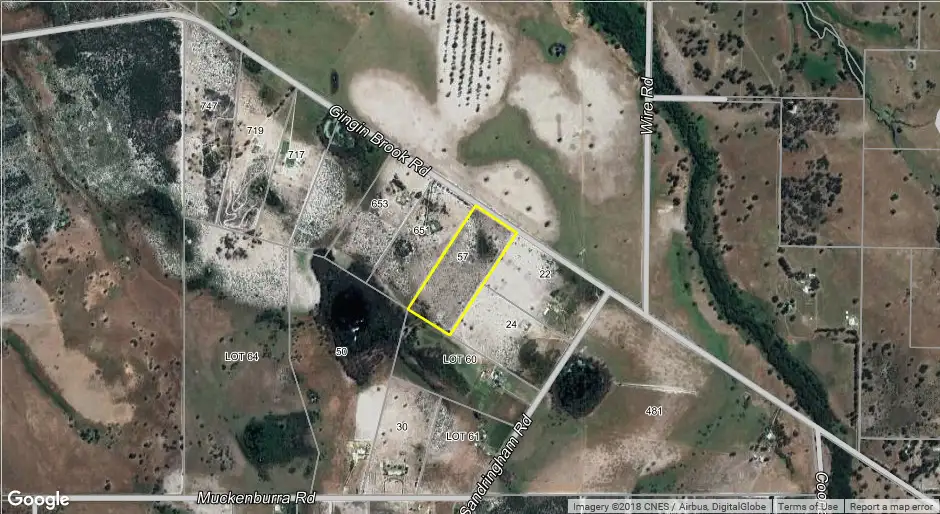 Main view of Homely land listing, Lot 57 Gingin Brook Road, Muckenburra WA 6503