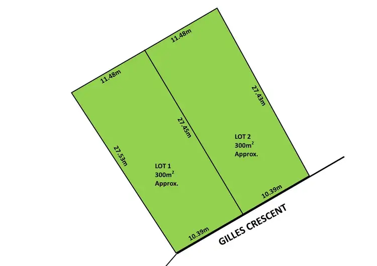 Lot 1&2/19 Gilles Crescent, Hillcrest SA 5086