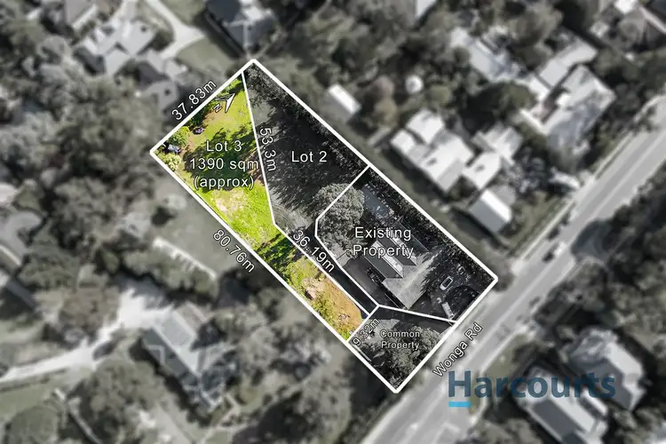 Third view of Homely land listing, Lot 3/179 Wonga Road, Warranwood VIC 3134