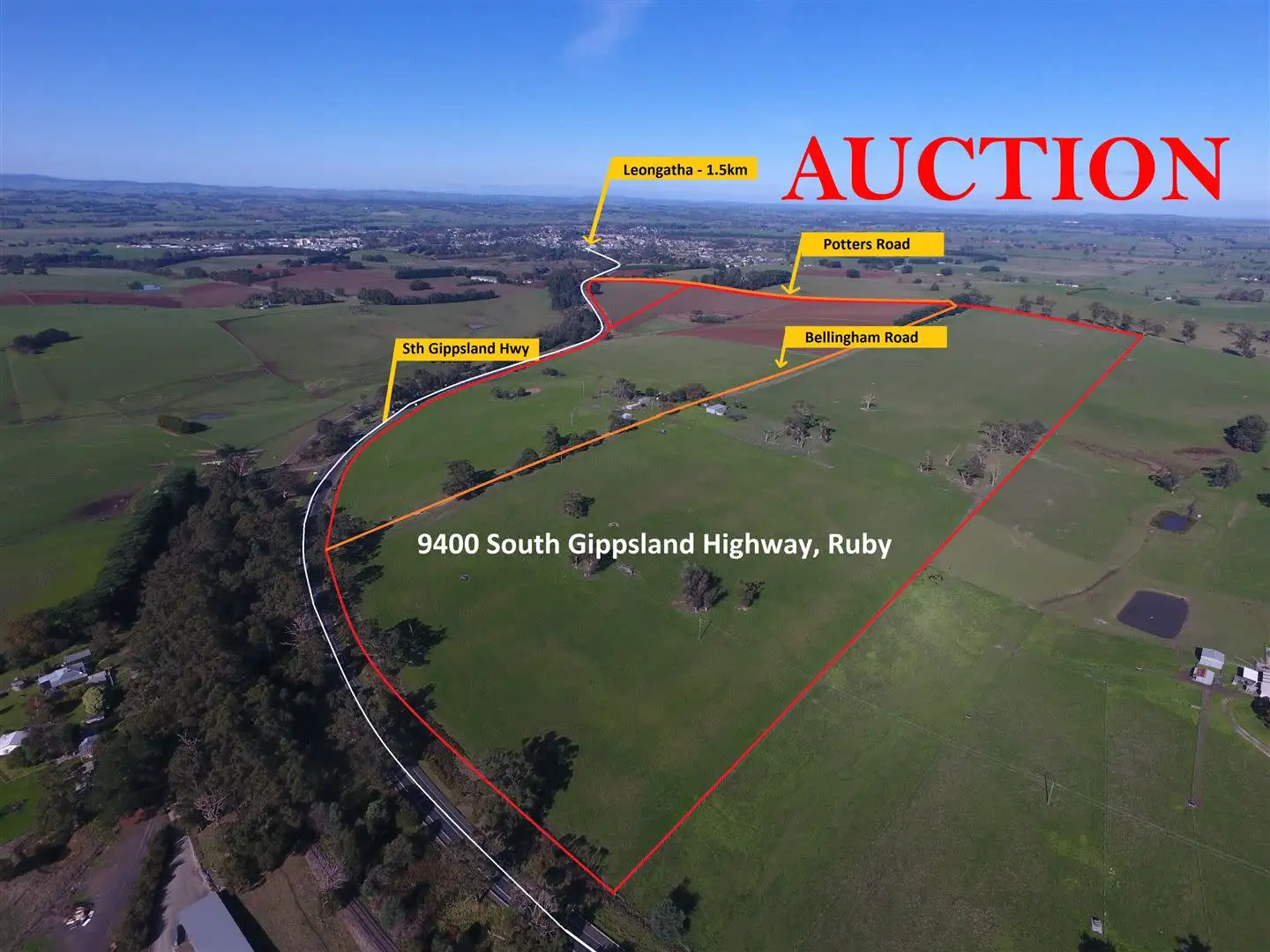 Main view of Homely rural property listing, 9400 South Gippsland Highway, Ruby VIC 3953